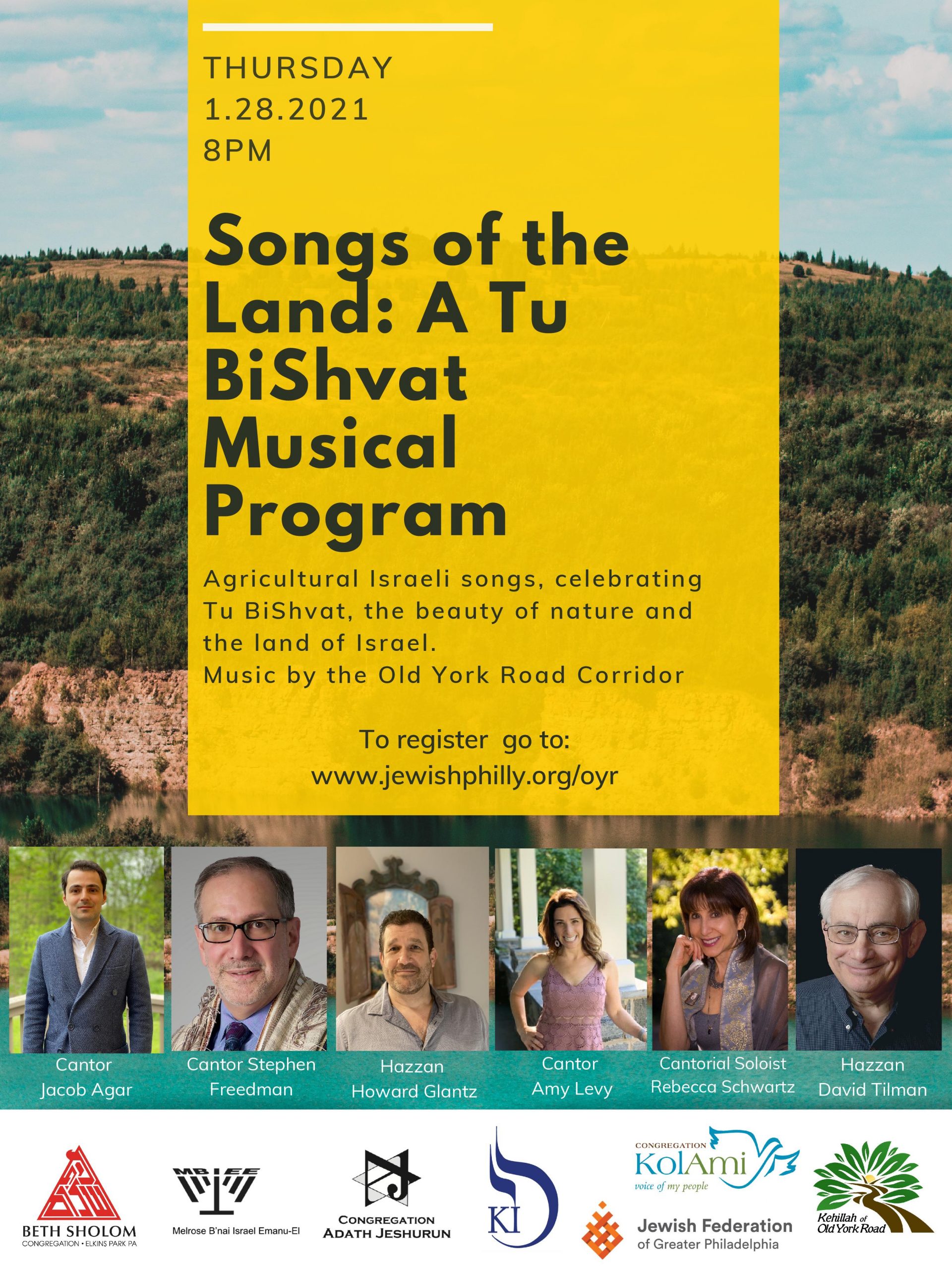 Songs of the Land: A Tu BiShvat Musical Program